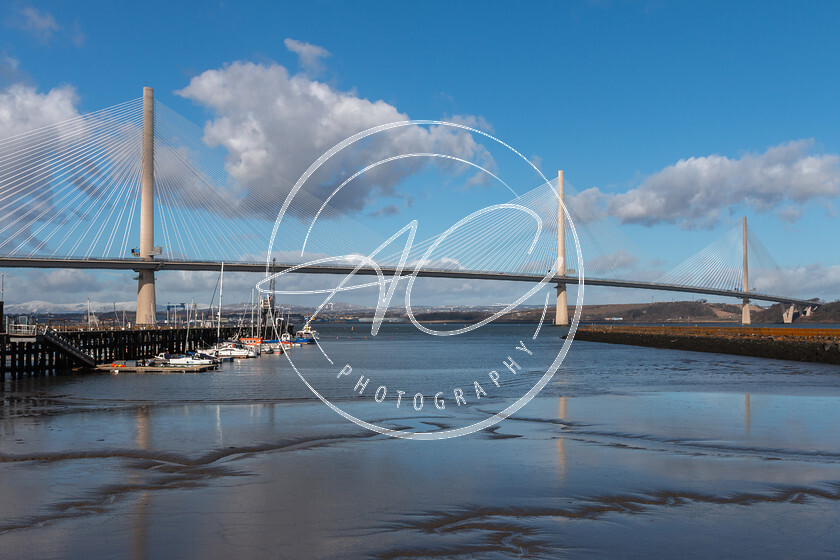 Queensferry Crossing from South Queensferry